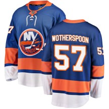 New York Islanders Men's Parker Wotherspoon Fanatics Branded Breakaway Blue Home Jersey