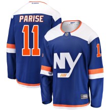 New York Islanders Men's Zach Parise Fanatics Branded Breakaway Blue Alternate Jersey