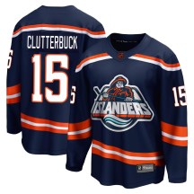 New York Islanders Youth Cal Clutterbuck Fanatics Branded Breakaway Navy Special Edition 2.0 Jersey