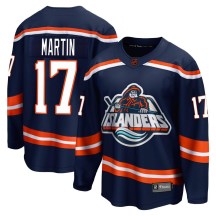 New York Islanders Youth Matt Martin Fanatics Branded Breakaway Navy Special Edition 2.0 Jersey