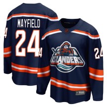 New York Islanders Youth Scott Mayfield Fanatics Branded Breakaway Navy Special Edition 2.0 Jersey