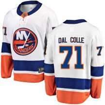 New York Islanders Men's Michael Dal Colle Fanatics Branded Breakaway White Away Jersey