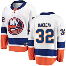 New York Islanders Men's Kyle Maclean Fanatics Branded Breakaway White Kyle MacLean Away Jersey