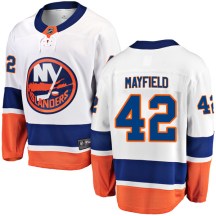 New York Islanders Men's Scott Mayfield Fanatics Branded Breakaway White Away Jersey