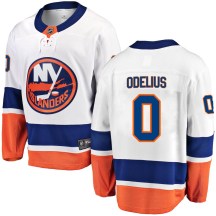 New York Islanders Men's Calle Odelius Fanatics Branded Breakaway White Away Jersey