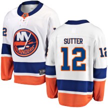 New York Islanders Men's Duane Sutter Fanatics Branded Breakaway White Away Jersey
