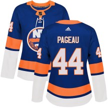 New York Islanders Women's Jean-Gabriel Pageau Adidas Authentic Royal ized Home Jersey