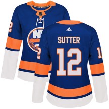 New York Islanders Women's Duane Sutter Adidas Authentic Royal Home Jersey