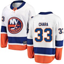 New York Islanders Youth Zdeno Chara Fanatics Branded Breakaway White Away Jersey