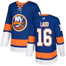 New York Islanders Men's Andrew Ladd Adidas Authentic Royal Jersey