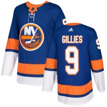 New York Islanders Men's Clark Gillies Adidas Authentic Royal Jersey
