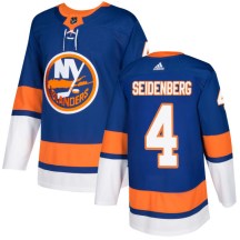 New York Islanders Men's Dennis Seidenberg Adidas Authentic Royal Jersey