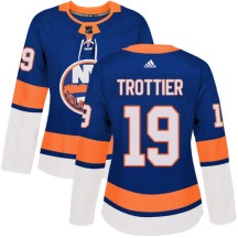 New York Islanders Women's Bryan Trottier Adidas Authentic Royal Blue Home Jersey