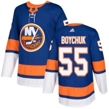 New York Islanders Youth Johnny Boychuk Adidas Authentic Royal Blue Home Jersey