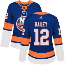 New York Islanders Women's Josh Bailey Adidas Authentic Royal Blue Home Jersey