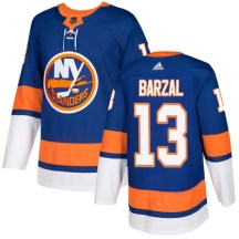 New York Islanders Youth Mathew Barzal Adidas Authentic Royal Blue Home Jersey