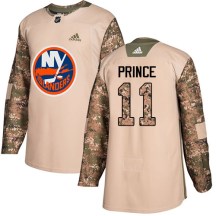 New York Islanders Men's Shane Prince Adidas Authentic Camo Veterans Day Practice Jersey