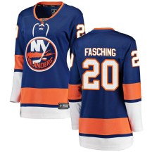 New York Islanders Women's Hudson Fasching Fanatics Branded Breakaway Blue Home Jersey