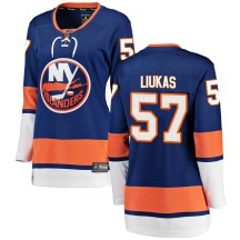New York Islanders Women's Eetu Liukas Fanatics Branded Breakaway Blue Home Jersey