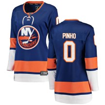 New York Islanders Women's Brian Pinho Fanatics Branded Breakaway Blue Home Jersey