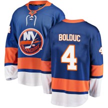 New York Islanders Youth Samuel Bolduc Fanatics Branded Breakaway Blue Home Jersey