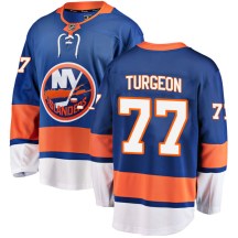 New York Islanders Youth Pierre Turgeon Fanatics Branded Breakaway Blue Home Jersey