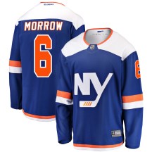 New York Islanders Men's Ken Morrow Fanatics Branded Breakaway Blue Alternate Jersey