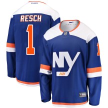 New York Islanders Men's Glenn Resch Fanatics Branded Breakaway Blue Alternate Jersey