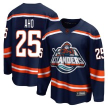 New York Islanders Youth Sebastian Aho Fanatics Branded Breakaway Navy Special Edition 2.0 Jersey