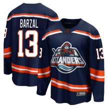New York Islanders Youth Mathew Barzal Fanatics Branded Breakaway Navy Special Edition 2.0 Jersey