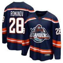 New York Islanders Youth Alexander Romanov Fanatics Branded Breakaway Navy Special Edition 2.0 Jersey