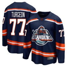 New York Islanders Youth Pierre Turgeon Fanatics Branded Breakaway Navy Special Edition 2.0 Jersey
