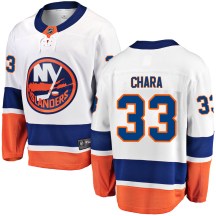 New York Islanders Men's Zdeno Chara Fanatics Branded Breakaway White Away Jersey