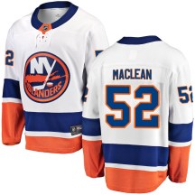 New York Islanders Men's Kyle Maclean Fanatics Branded Breakaway White Away Jersey
