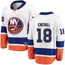 New York Islanders Youth Pierre Engvall Fanatics Branded Breakaway White Away Jersey