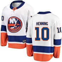 New York Islanders Youth Lorne Henning Fanatics Branded Breakaway White Away Jersey