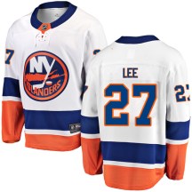 New York Islanders Youth Anders Lee Fanatics Branded Breakaway White Away Jersey