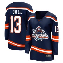 New York Islanders Women's Mathew Barzal Fanatics Branded Breakaway Navy Special Edition 2.0 Jersey