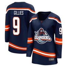 New York Islanders Women's Clark Gillies Fanatics Branded Breakaway Navy Special Edition 2.0 Jersey