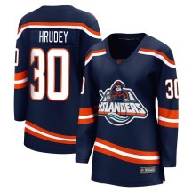 New York Islanders Women's Kelly Hrudey Fanatics Branded Breakaway Navy Special Edition 2.0 Jersey