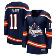 New York Islanders Women's Zach Parise Fanatics Branded Breakaway Navy Special Edition 2.0 Jersey