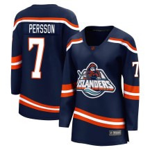 New York Islanders Women's Stefan Persson Fanatics Branded Breakaway Navy Special Edition 2.0 Jersey