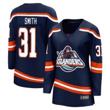 New York Islanders Women's Billy Smith Fanatics Branded Breakaway Navy Special Edition 2.0 Jersey