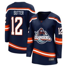 New York Islanders Women's Duane Sutter Fanatics Branded Breakaway Navy Special Edition 2.0 Jersey